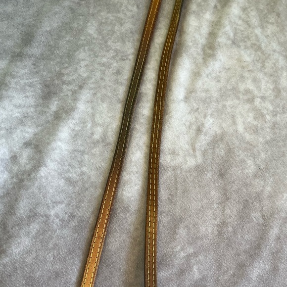 Authentic Louis Vuitton Heatstamped Vachetta Neverfull Replacement Straps b25 - Picture 5 of 10